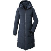 KILLTEC Damen Steppmantel GW 26 WMN QLTD CT, Größe 38 in Blau