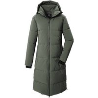 KILLTEC Damen Steppmantel GW 26 WMN QLTD CT, Größe 38 in Braun