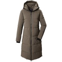 KILLTEC Damen Steppmantel GW 26 WMN QLTD CT, Größe 36 in Braun