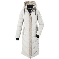KILLTEC Damen Steppmantel GW 45 WMN CT, Größe 36 in Weiß