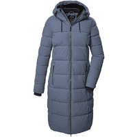 KILLTEC Damen Steppmantel KOW 56 WMN QLTD CT, Größe 42 in Blau