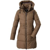 KILLTEC Damen Steppparka GW 12 WMN QLTD PRK, Größe 46 in Braun