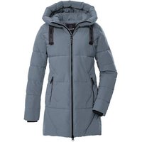 KILLTEC Damen Steppparka GW 30 WMN QLTD PRK, Größe 48 in Blau