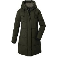 KILLTEC Damen Steppparka GW 31 WMN QLTD PRK, Größe 46 in Grün