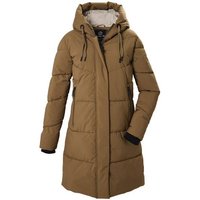 KILLTEC Damen Steppparka GW 31 WMN QLTD PRK, Größe 44 in Braun