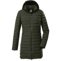 KILLTEC Damen Steppparka GW 77 WMN QLTD PRK, Größe 38 in Grün