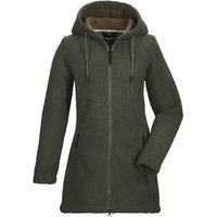 KILLTEC Damen Strickfleeceparka GW 41 WMN PRK, Größe 48 in Grün