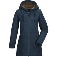 KILLTEC Damen Strickfleeceparka GW 41 WMN PRK, Größe 38 in Blau