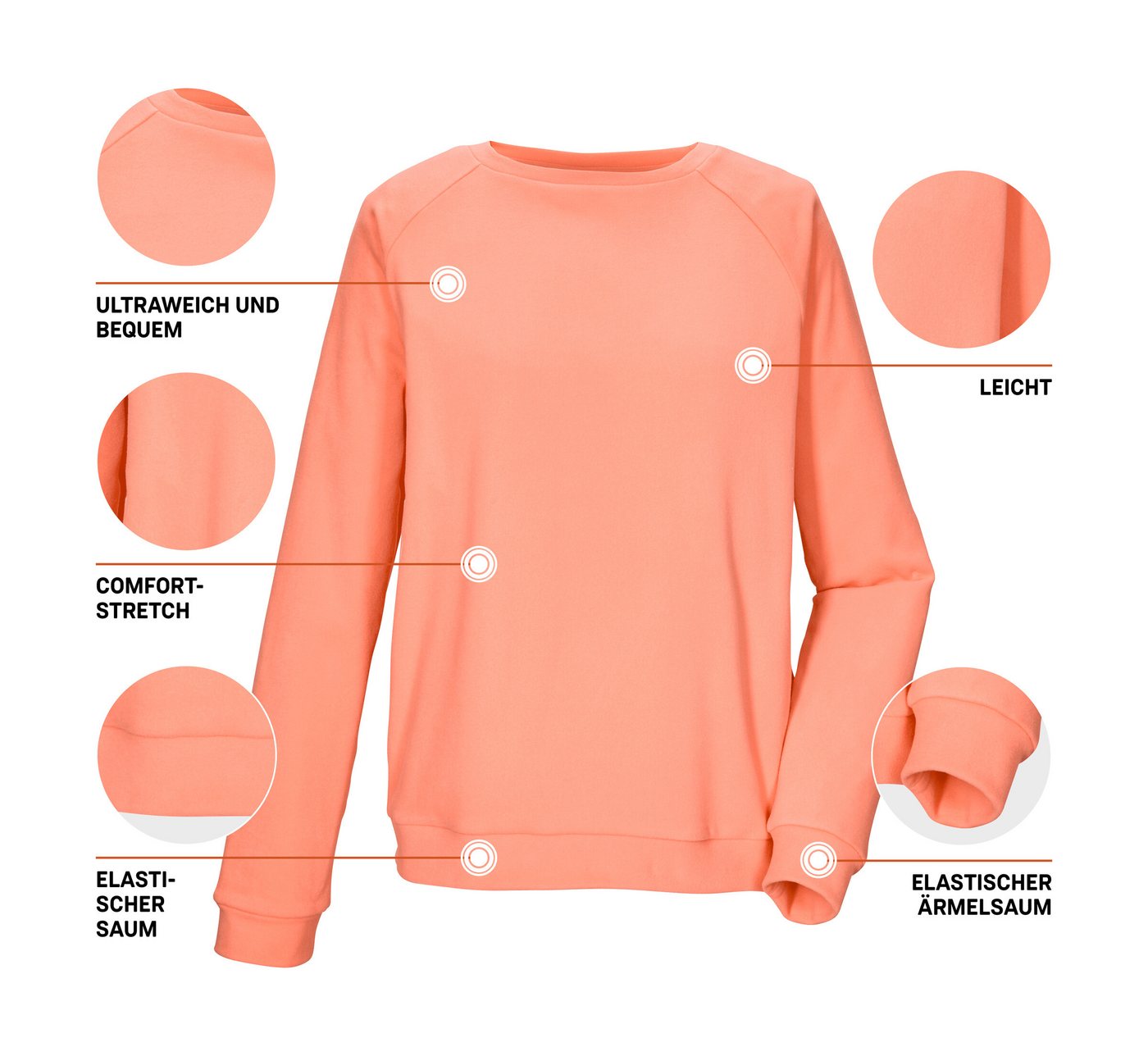 Killtec Fleeceshirt KOS 178 WMN FLC SHRT Leichtes, ultraweiches Loungewear Fleeceshirt mit Comfort-Stretch – Bild 5 von 5