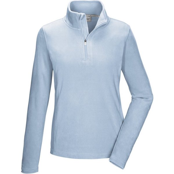 Killtec Fleeceshirt KSW 99 WMN FLC SHRT Fleeceshirt mit Stehkragen, Reißverschluss, Kinnschutz