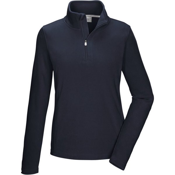 Killtec Fleeceshirt KSW 99 WMN FLC SHRT Fleeceshirt mit Stehkragen, Reißverschluss, Kinnschutz