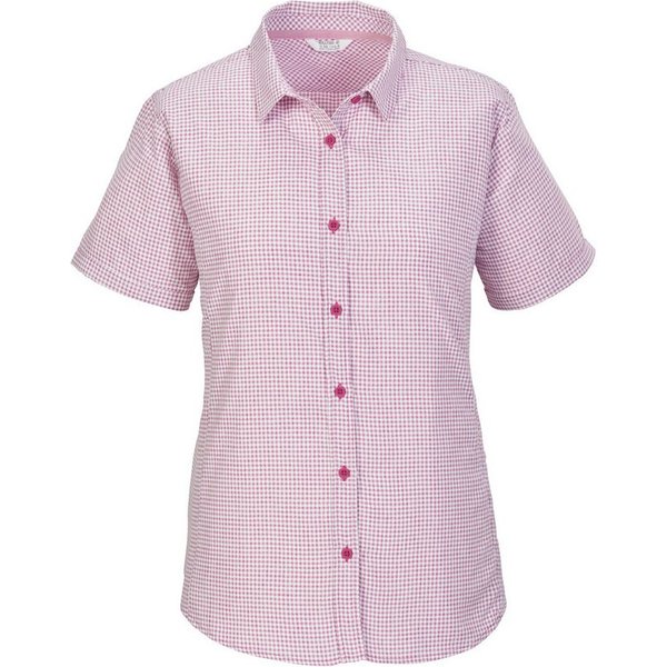 Killtec Funktionshemd KOS 368 WMN WVN SHRT Karierte, wasserabweisende, atmungsaktive Bluse