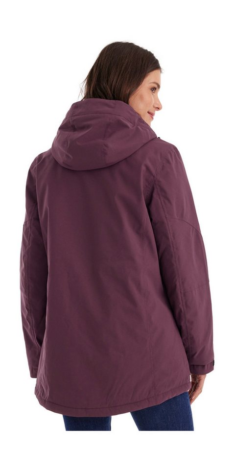 Killtec Funktionsjacke Damen Jacke Wasserdichte, atmungsaktive Damenjacke mit abnehmbarer Kapuze – Bild 2 von 5