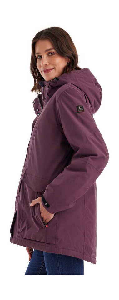 Killtec Funktionsjacke Damen Jacke Wasserdichte, atmungsaktive Damenjacke mit abnehmbarer Kapuze – Bild 3 von 5