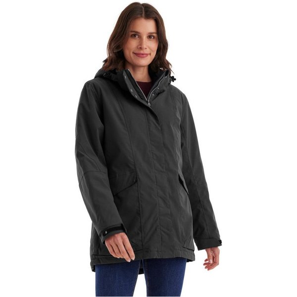Killtec Funktionsjacke Damen Jacke Wasserdichte, atmungsaktive Damenjacke mit abnehmbarer Kapuze