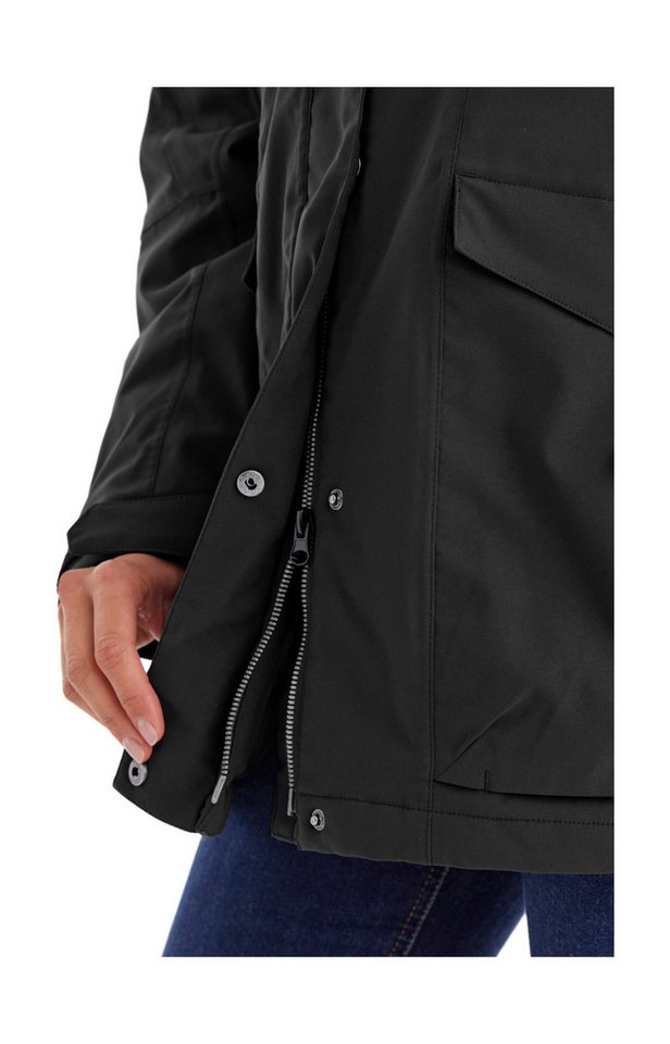 Killtec Funktionsjacke Damen Jacke Wasserdichte, atmungsaktive Damenjacke mit abnehmbarer Kapuze – Bild 4 von 5