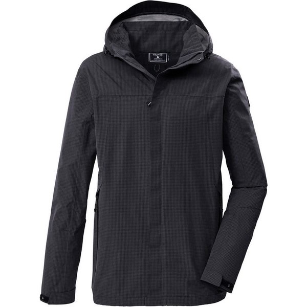 Killtec Funktionsjacke KOS 116 MN JCKT Wasserdichte, atmungsaktive Jacke mit abnehmbarer Kapuze