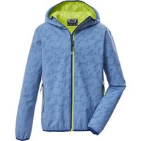 Killtec Funktionsjacke KOS 145 BYS JCKT Kinderjacke mit Magic Print, wasserdicht, Kapuze, Kinnschutz
