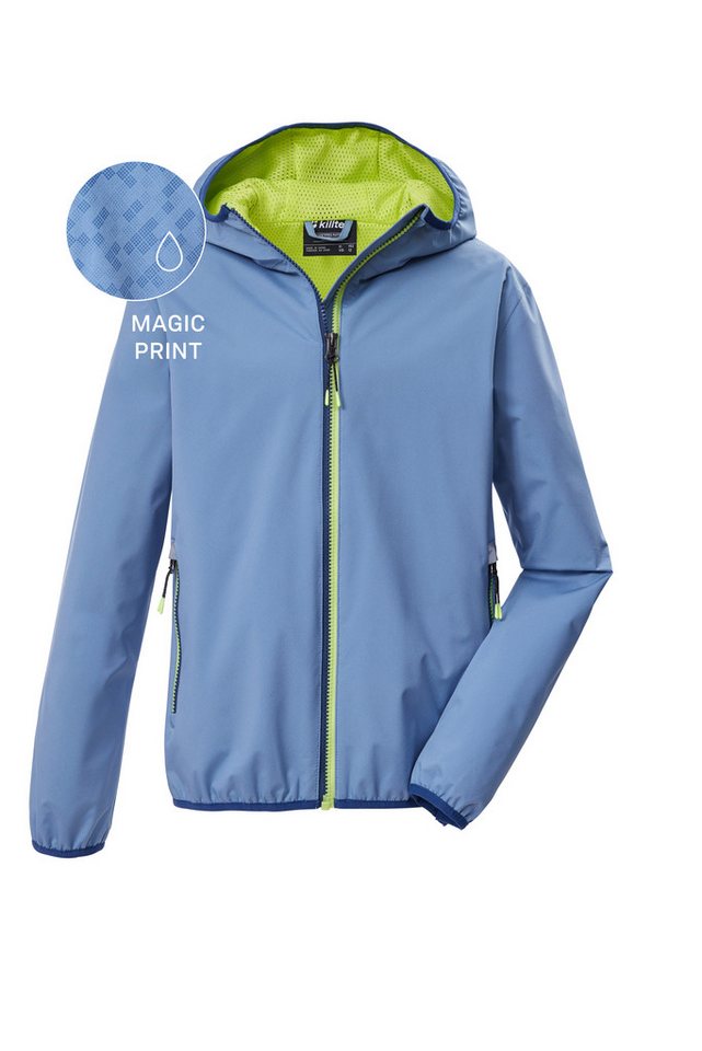 Killtec Funktionsjacke KOS 145 BYS JCKT wasserdichtes Obermaterial, mit 10.000 mm Wassersäule, aus Polyester – Bild 2 von 4