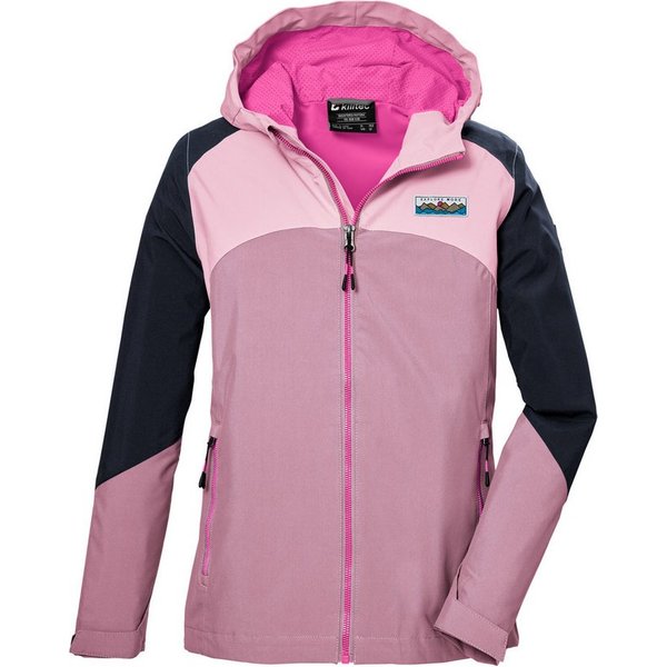 Killtec Funktionsjacke KOS 150 GRLS JCKT Wind- und wasserdichte Kinderjacke mit verstellbarer Kapuze