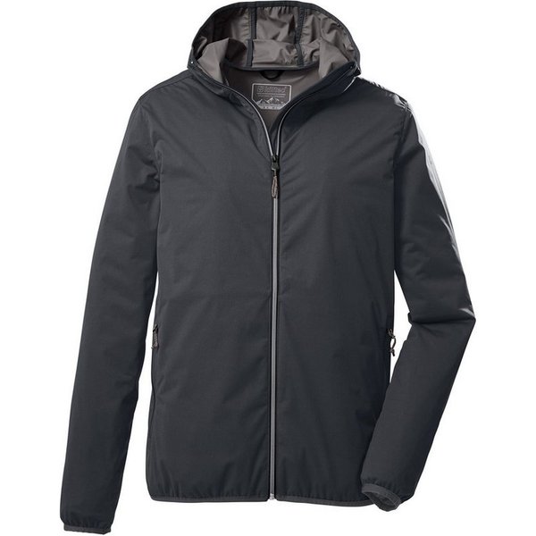 Killtec Funktionsjacke KOS 60 mit Kapuze (2-Lagen-Jacken, PFC-frei, sehr leicht) schwarz