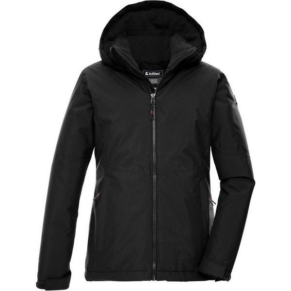 Killtec Funktionsjacke KOW 217 GRLS JCKT Wind- und wasserdichte Kinderjacke mit Fleece und verstellbarer Kapuze
