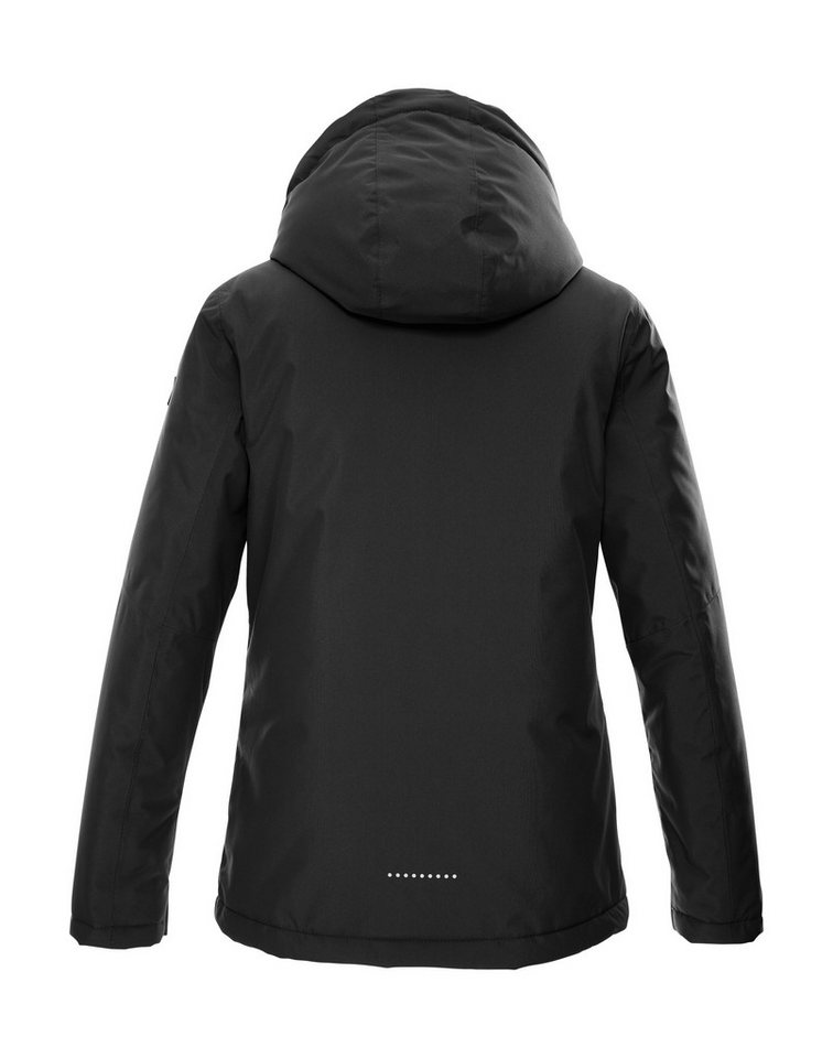 Killtec Funktionsjacke KOW 217 GRLS JCKT Wind- und wasserdichte Kinderjacke mit Fleece und verstellbarer Kapuze – Bild 2 von 5