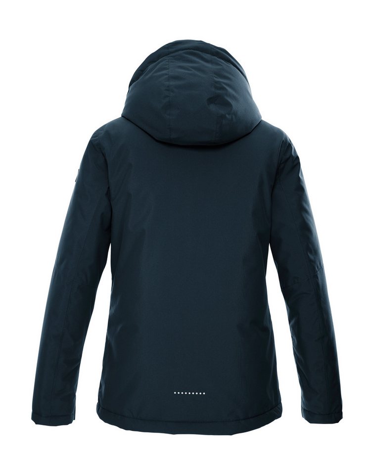 Killtec Funktionsjacke KOW 217 GRLS JCKT Wind- und wasserdichte Kinderjacke mit Fleece und verstellbarer Kapuze – Bild 2 von 5