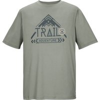 KILLTEC Herren Shirt KOS 1 MN TSHRT, Größe 4XL in Grau