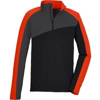KILLTEC Herren Shirt KSW 316 MN LS SHRT, Größe M in Orange