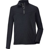 KILLTEC Herren Shirt KSW 37 MN LS SHRT, Größe 3XL in Schwarz