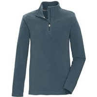 KILLTEC Kinder Fleeceshirt KSW 139 BYS FLC SHRT, Größe 176 in Grün