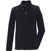 KILLTEC Kinder Fleeceshirt KSW 139 BYS FLC SHRT, Größe 152 in Schwarz