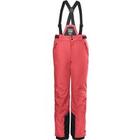 KILLTEC Kinder Latzhose KSW 77 GRLS SKI PNTS, Größe 116 in Orange