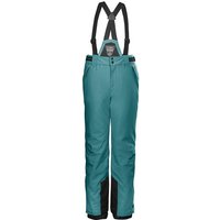 KILLTEC Kinder Latzhose KSW 77 GRLS SKI PNTS, Größe 152 in Grün