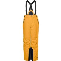 KILLTEC Kinder Latzhose KSW 79 BYS SKI PNTS, Größe 164 in Gelb