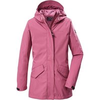 KILLTEC Kinder Mantel KOS 120 GRLS SFTSHLL PRK, Größe 116 in Pink