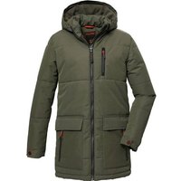 KILLTEC Kinder Mantel KOW 135 BYS QLTD PRK, Größe 152 in Grün