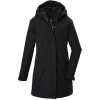 KILLTEC Kinder Mantel KOW 142 GRLS CT, Größe 176 in Schwarz