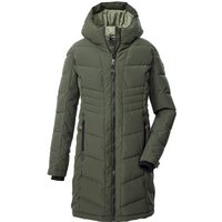KILLTEC Kinder Mantel KOW 219 GRLS QLTD CT, Größe 176 in Grün