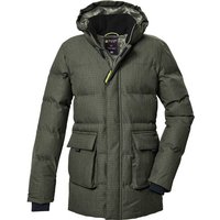KILLTEC Kinder Mantel KOW 375 BYS QLTD PRK, Größe 152 in Grün