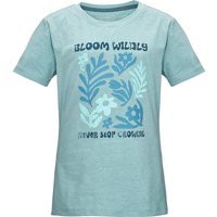 KILLTEC Kinder Shirt KOS 135 GRLS TSHRT, Größe 128 in Blau