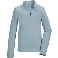 KILLTEC Kinder Shirt KSW 247 GRLS FLC SHRT, Größe 176 in Blau