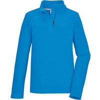 KILLTEC Kinder Shirt KSW 248 BYS FLC SHRT, Größe 140 in Blau