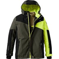 KILLTEC Kinder Shirt KSW 381 BYS LS SHRT, Größe 176 in Grün