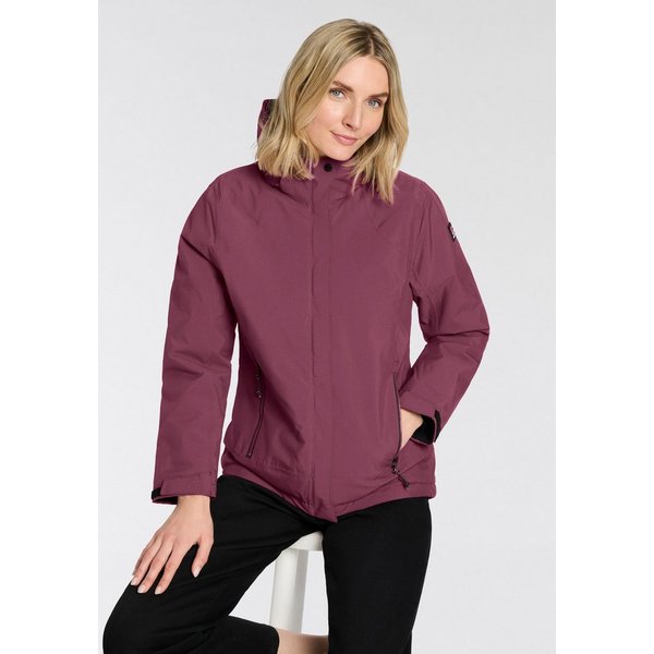Killtec Outdoorjacke KOW 250 WMN JCKT mit individuell anpassbarer und abnehmbarer Kapuze, atmungsaktiv