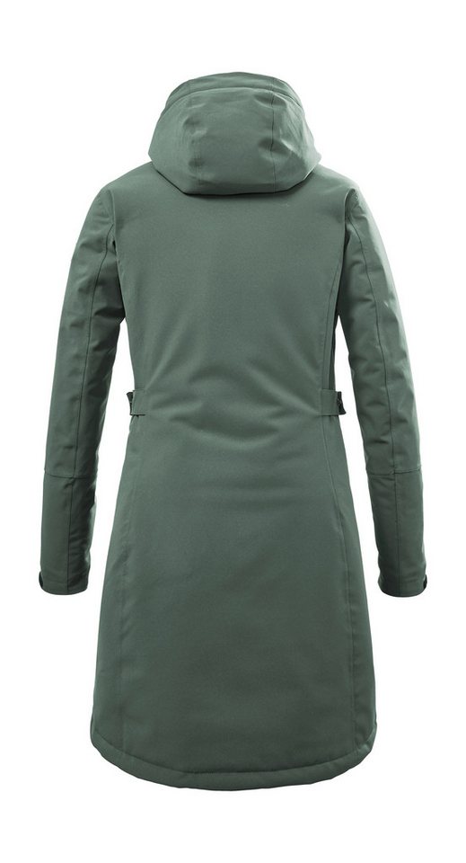 Killtec Parka KOW 165 WMN PRK Wasser- und winddichter Parka mit Teddyfleece und abnehmbarer Kapuze – Bild 2 von 5