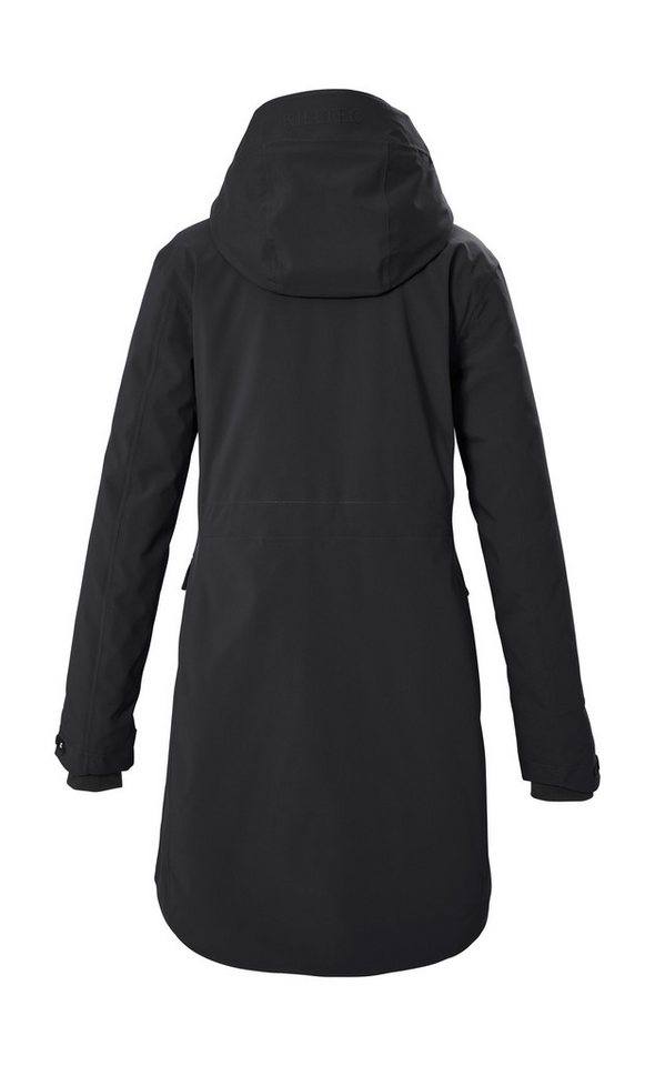 Killtec Parka KOW 25 WMN PRK Wind- und wasserdichter Damenparka mit verstellbarer Kapuze – Bild 2 von 2