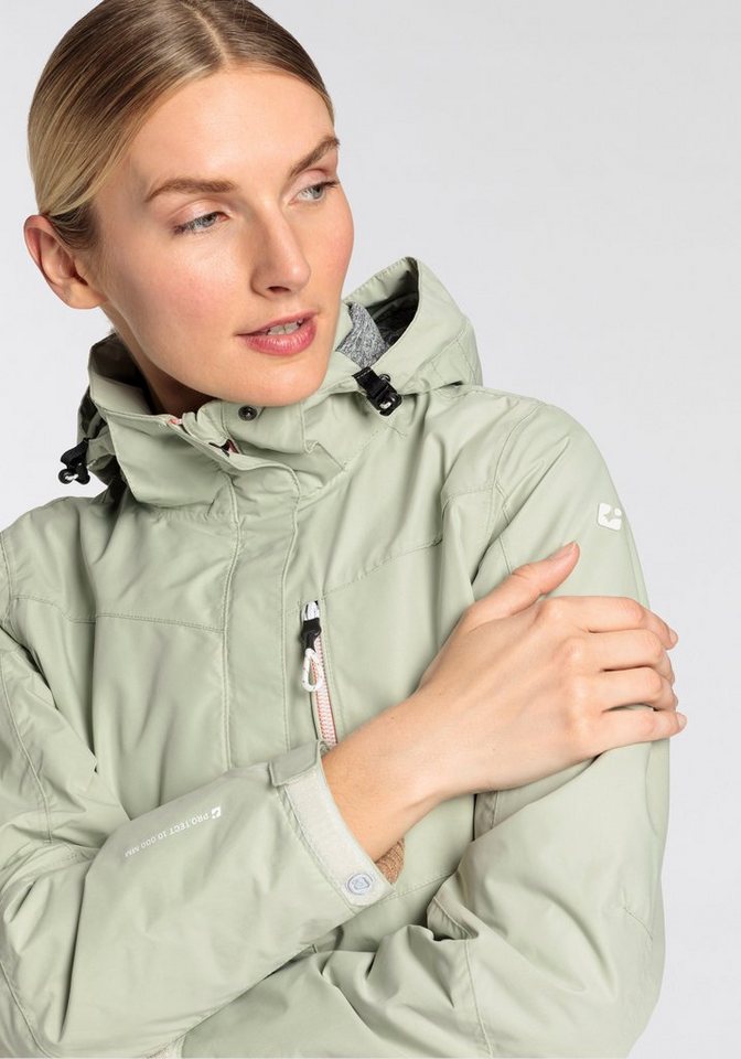 Killtec Regenjacke mit abzippbarer Kapuze, wasser- und winddicht, atmungsaktiv, leicht – Bild 5 von 5