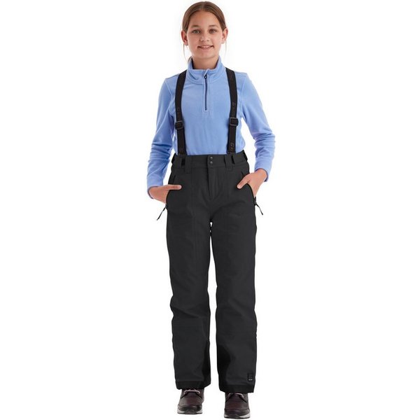 Killtec Skihose Girls Skihose 242 Wasserdicht, atmungsaktiv, abnehmbare Träger, rutschfester Schneefang